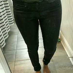 Designer Rich & Skinny Faux Leather pants